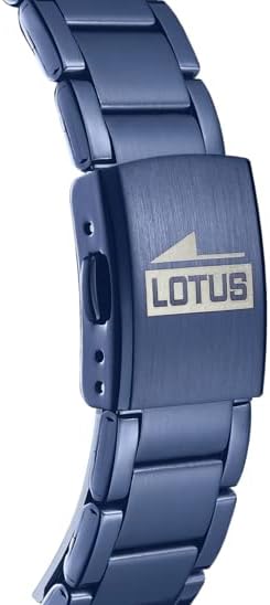 LOTUS Reloj Hombre 18163/2 Minimalist Caja de Acero Inoxidable 316l Azul Correa de Acero Inoxidable 316l Azul