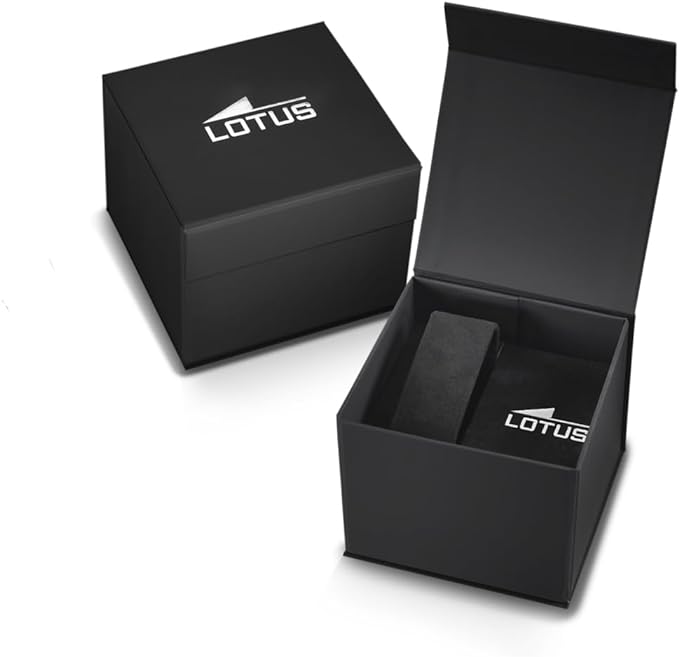 LOTUS Reloj Hombre 18670/3 Acero Clasico Caja de Acero Inoxidable 316l Plateado Correa de Acero Inoxidable 316l Plateado