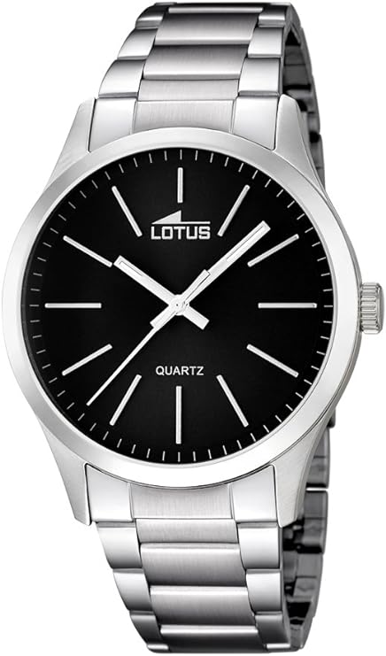 LOTUS Reloj Hombre 15959/3 Minimalist Caja de Acero Inoxidable 316l Plateado Correa de Acero Inoxidable 316l Plateado