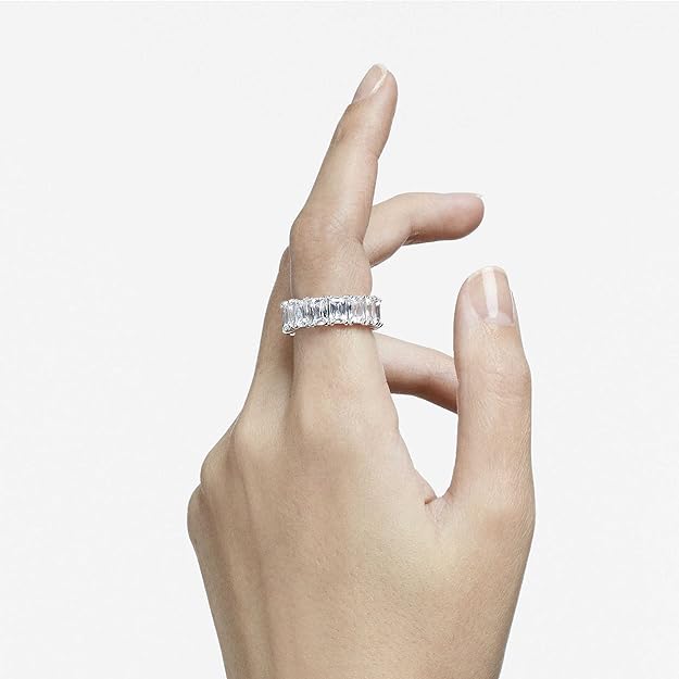 Swarovski Anillo VITTORE:Ring 125 CZWH/RHS 58 5572686 Marca