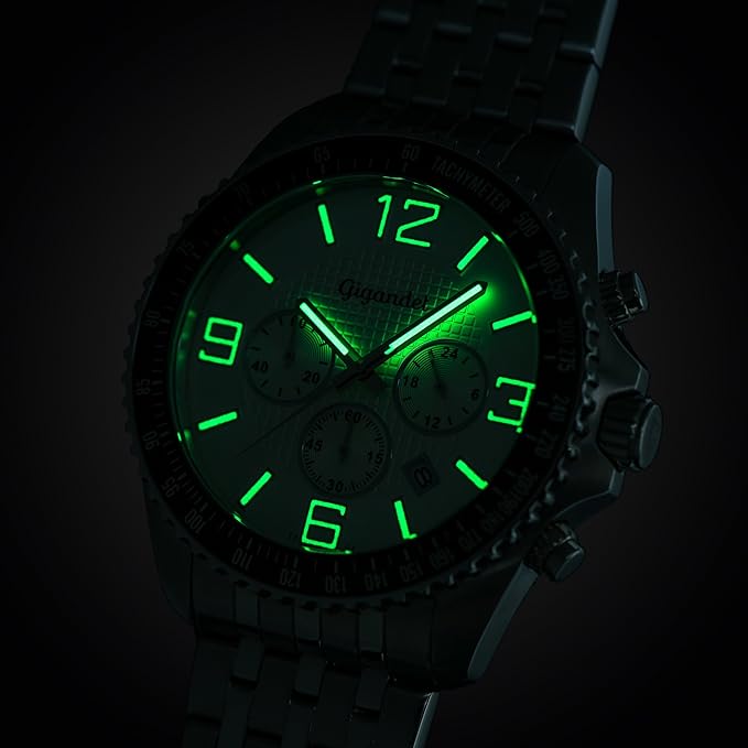 Gigandet Men's Analog Japanese Quartz Watch with Stainless Steel Strap AVG12-01 