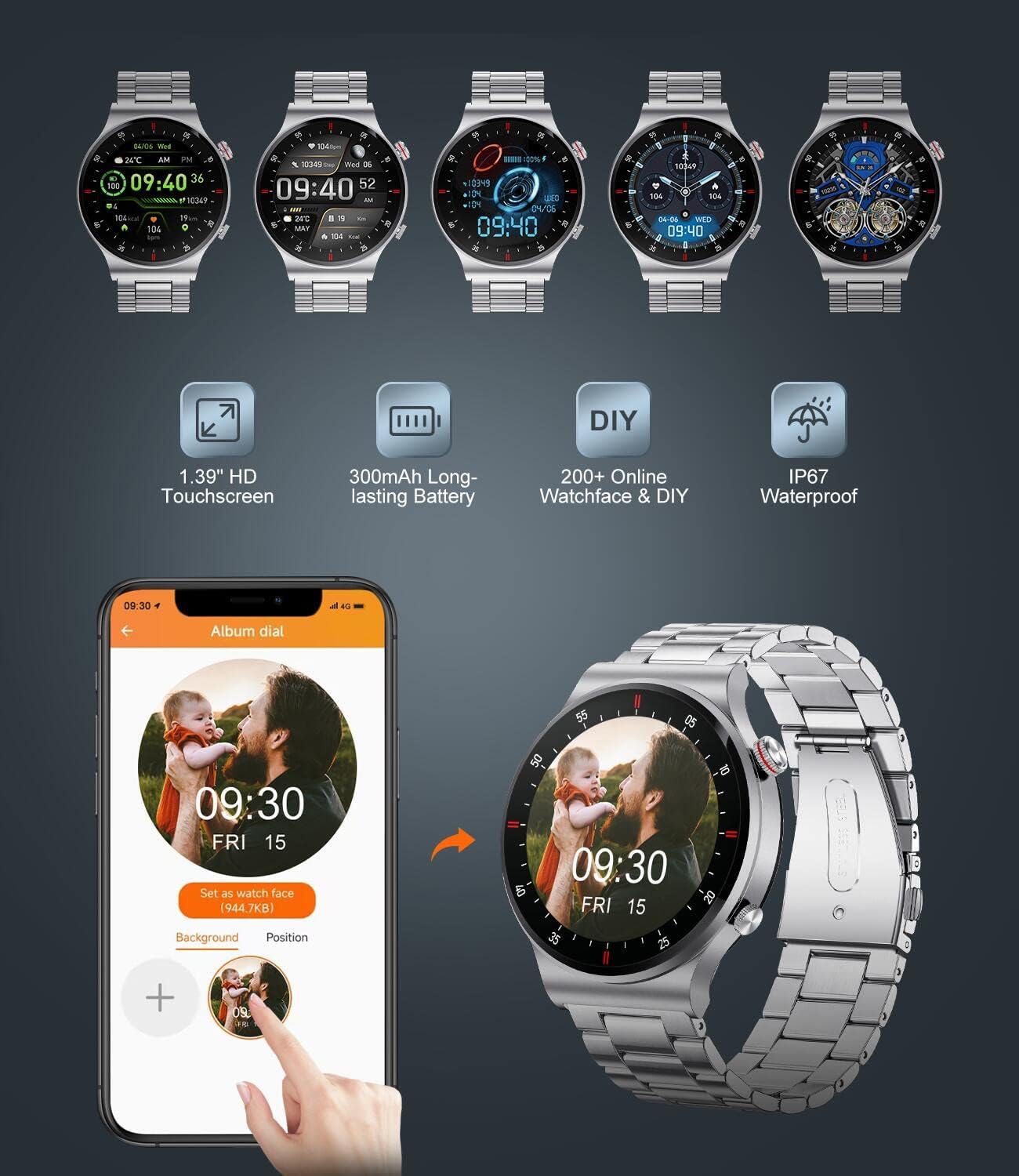 Casio EDIFICE Reloj en caja sólida, 10 BAR, Dorado/Negro, para Hombre, con Correa de Acero inoxidable, EFR-556D-1AVUEF
