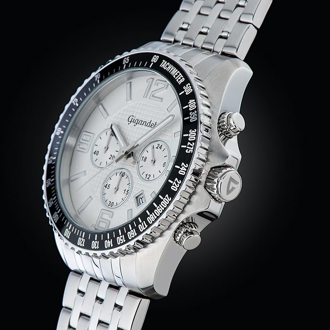 Gigandet Men's Analog Japanese Quartz Watch with Stainless Steel Strap AVG12-01 