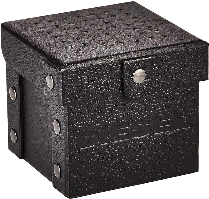 Diesel Reloj para hombre Mega Chief, movimiento Cronógrafo, caja 51mm Nylon Azul con correa Poliuretano, DZ4531