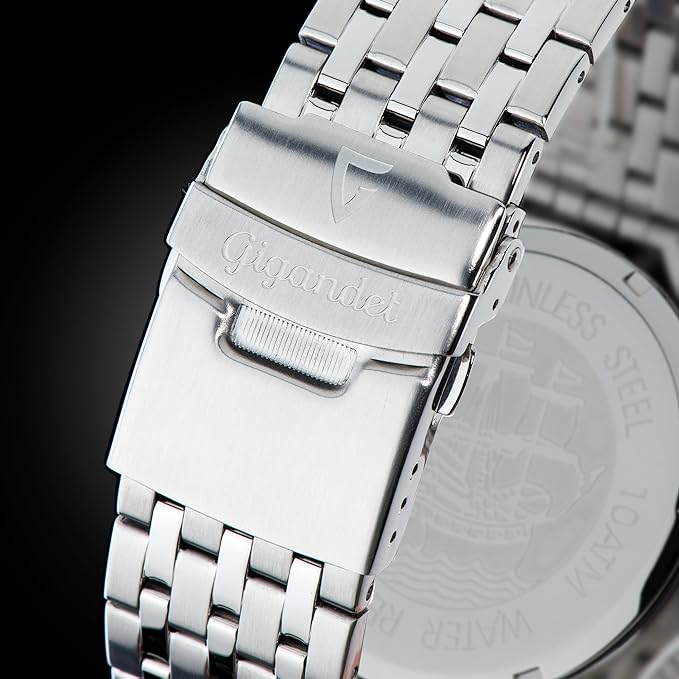 Gigandet Men's Analog Japanese Quartz Watch with Stainless Steel Strap AVG12-01 