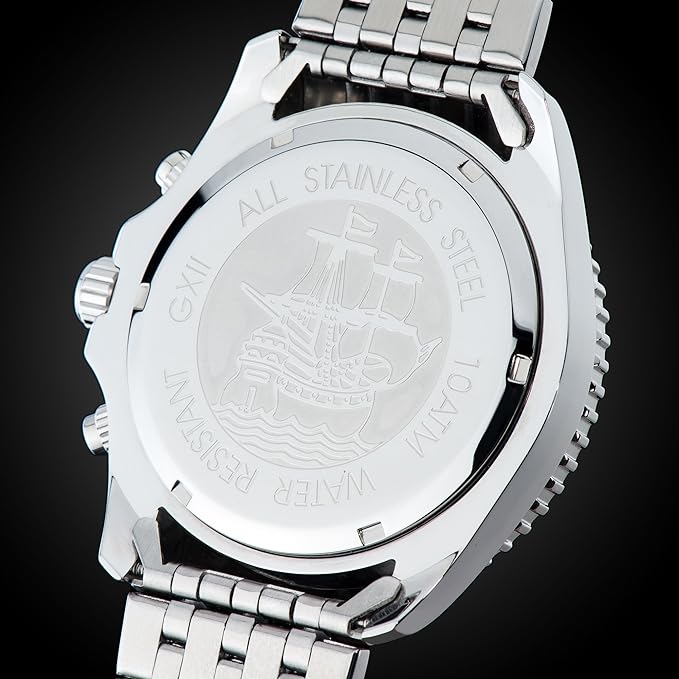 Gigandet Men's Analog Japanese Quartz Watch with Stainless Steel Strap AVG12-01 