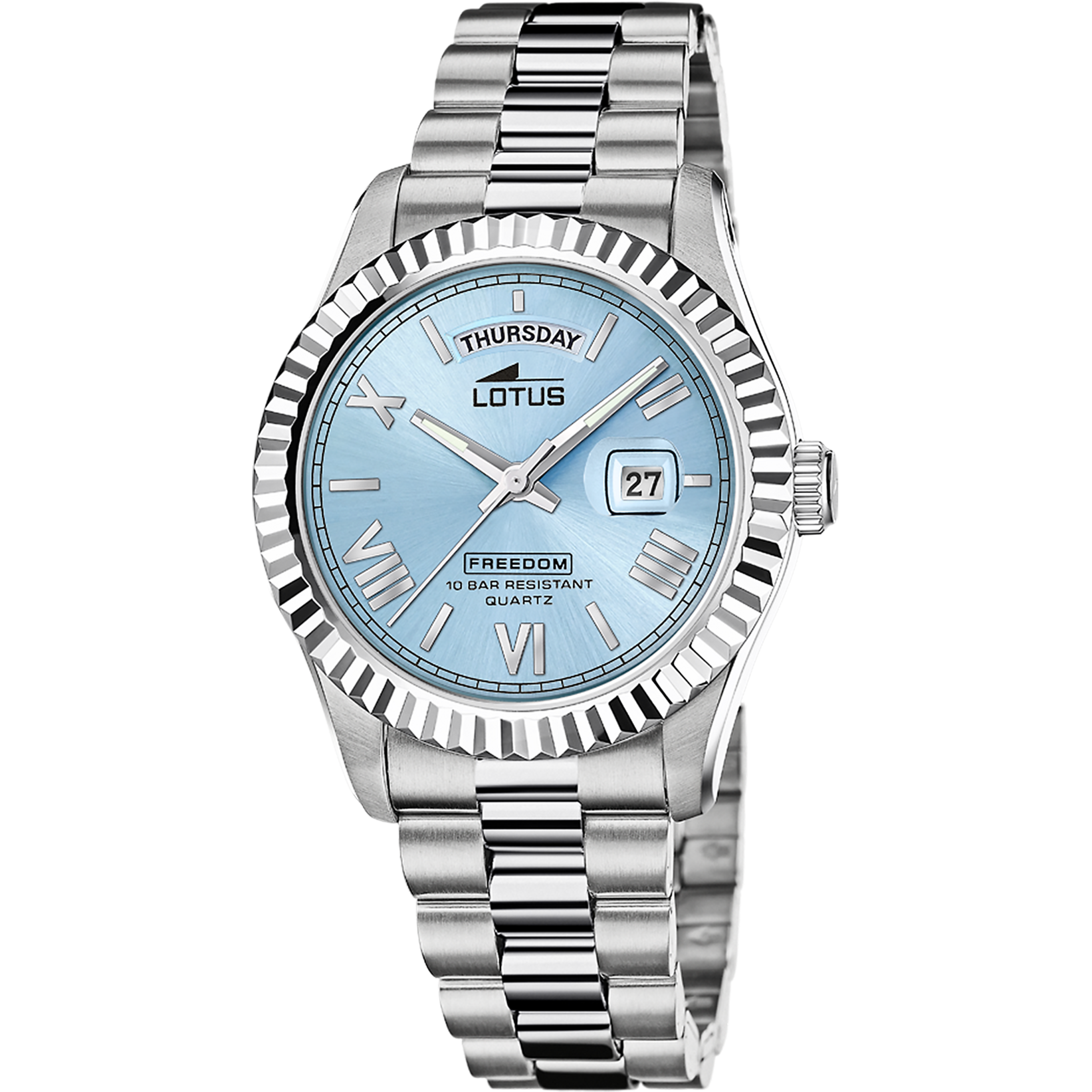 RELOJ DE HOMBRE LOTUS FREEDOM CON ESFERA AZUL